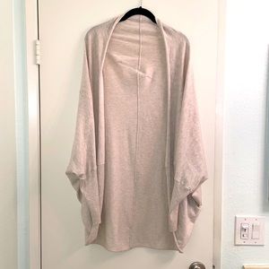Zara Knit oversized batwing cardigan